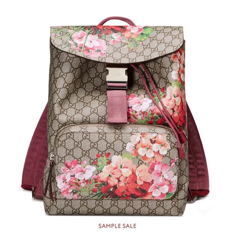 gucci cherry blossom backpack|Gucci bloom zip long wallet.